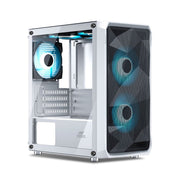 ANT ESPORTS ICE - 100 AIR (M - ATX) MINI TOWER CABINET (WHITE) - SWIFT PERIPHERALS1089767