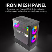 ANT ESPORTS ICE 100 MID - TOWER ATX CABINET - SWIFT PERIPHERALS1082482