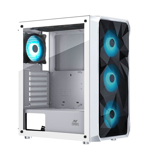 ANT ESPORTS ICE 112 MID - TOWER ATX CABINET WHITE - SWIFT PERIPHERALS1086621