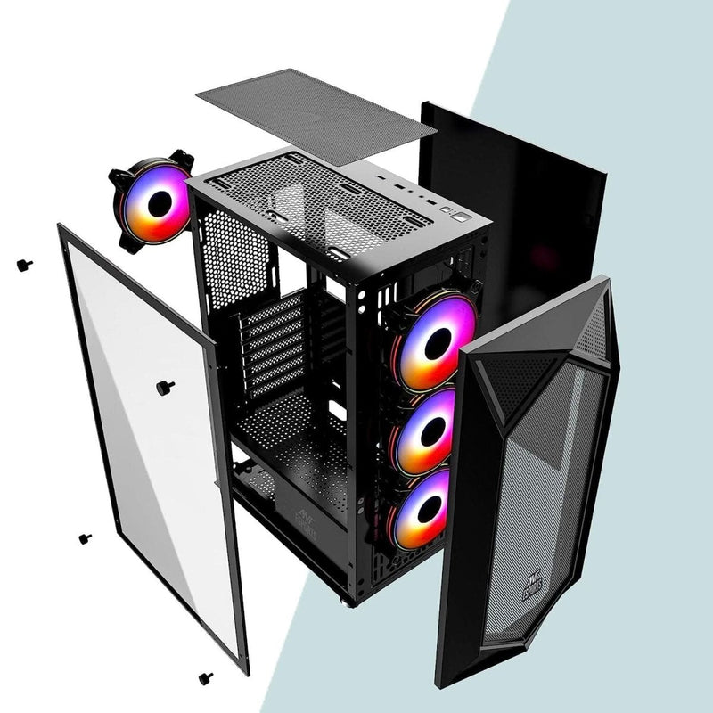 ANT ESPORTS ICE 150TG MID - TOWER ATX CABINET - SWIFT PERIPHERALS1085823