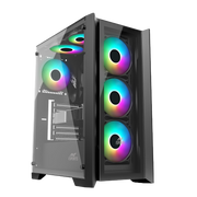 ANT ESPORTS ICE - 170TG ATX MID TOWER CABINET BLACK - SWIFT PERIPHERALS1088909