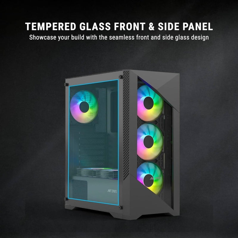 ANT ESPORTS ICE 270G 6F ARGB ATX MID TOWER CABINET - SWIFT PERIPHERALS1093243