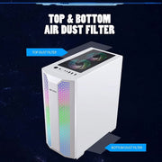 ANT ESPORTS ICE 280TG MID - TOWER ATX CABINET WHITE - SWIFT PERIPHERALS1081951