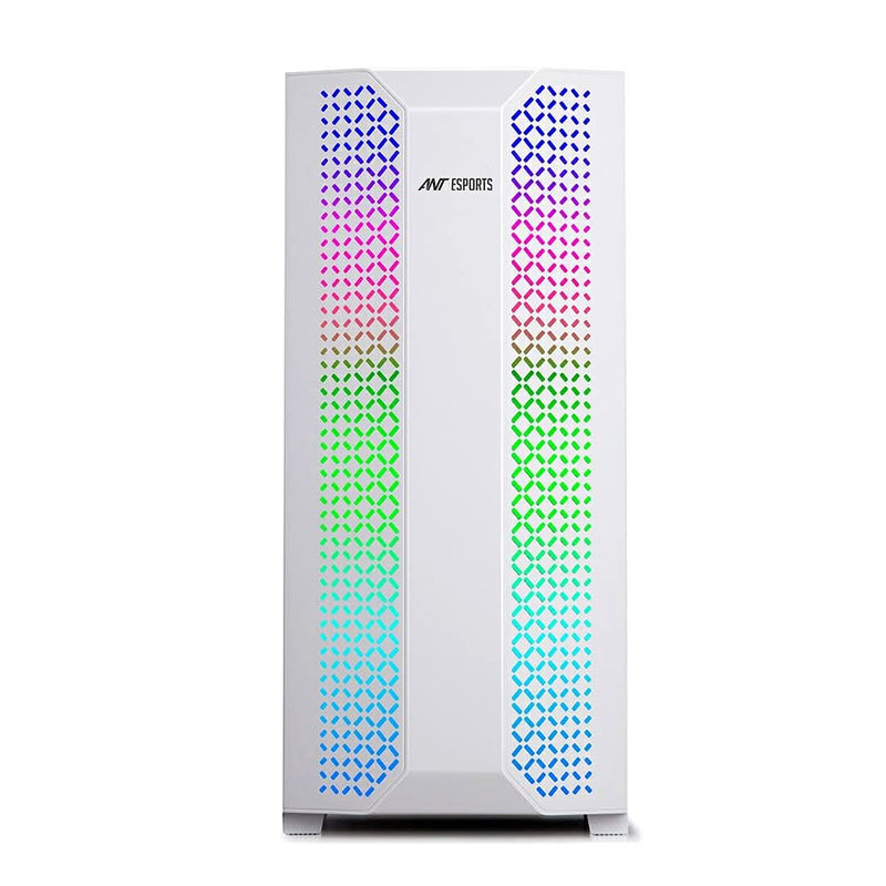 ANT ESPORTS ICE 280TG MID - TOWER ATX CABINET WHITE - SWIFT PERIPHERALS1081951
