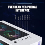 ANT ESPORTS ICE 280TG MID - TOWER ATX CABINET WHITE - SWIFT PERIPHERALS1081951