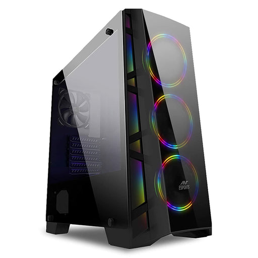 ANT ESPORTS ICE 300TG MID - TOWER RGB CABINET - SWIFT PERIPHERALS100296