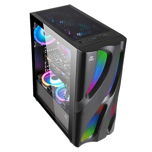 ANT ESPORTS ICE 320TG MID - TOWER RGB CABINET - SWIFT PERIPHERALS102555