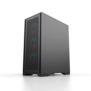 Ant Esports ICE - 4000 RGB Mid Tower Gaming Cabinet with three Pre - Installed 120mm ARGB Fans - SWIFT PERIPHERALSICE-4000RGB-BLACK