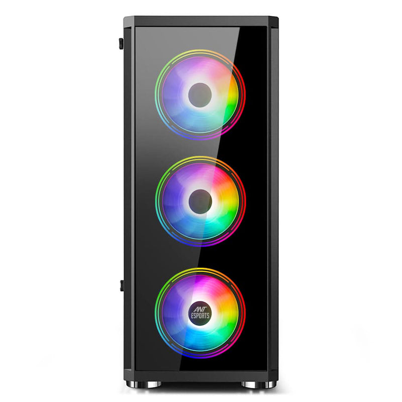 ANT ESPORTS ICE 400TG MID - TOWER RGB CABINET - SWIFT PERIPHERALS100297