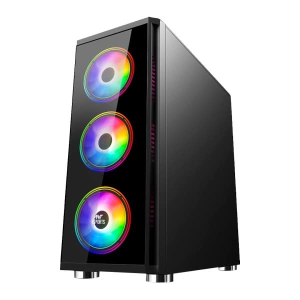 ANT ESPORTS ICE 400TG MID - TOWER RGB CABINET - SWIFT PERIPHERALS100297