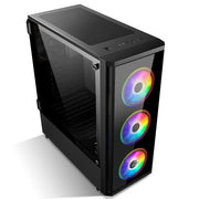 ANT ESPORTS ICE 400TG MID - TOWER RGB CABINET - SWIFT PERIPHERALS100297