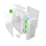 ANT ESPORTS ICE - 410TG MID TOWER ARGB CABINET WHITE - SWIFT PERIPHERALS1088326