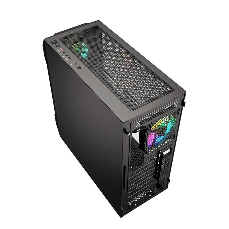 ANT ESPORTS ICE 410TG MID - TOWER E - ATX CABINET BLACK - SWIFT PERIPHERALS1085821