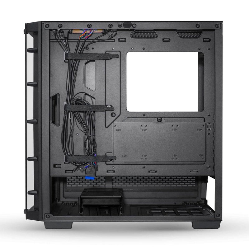 ANT ESPORTS ICE 5000 RGB MID - TOWER E - ATX CABINET BLACK - SWIFT PERIPHERALS107977