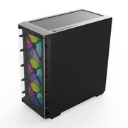 ANT ESPORTS ICE 5000 RGB MID - TOWER E - ATX CABINET BLACK - SWIFT PERIPHERALS107977