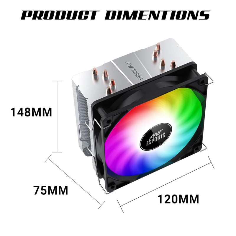 ANT ESPORTS ICE - C400 AIR CPU COOLER - SWIFT PERIPHERALS1089766