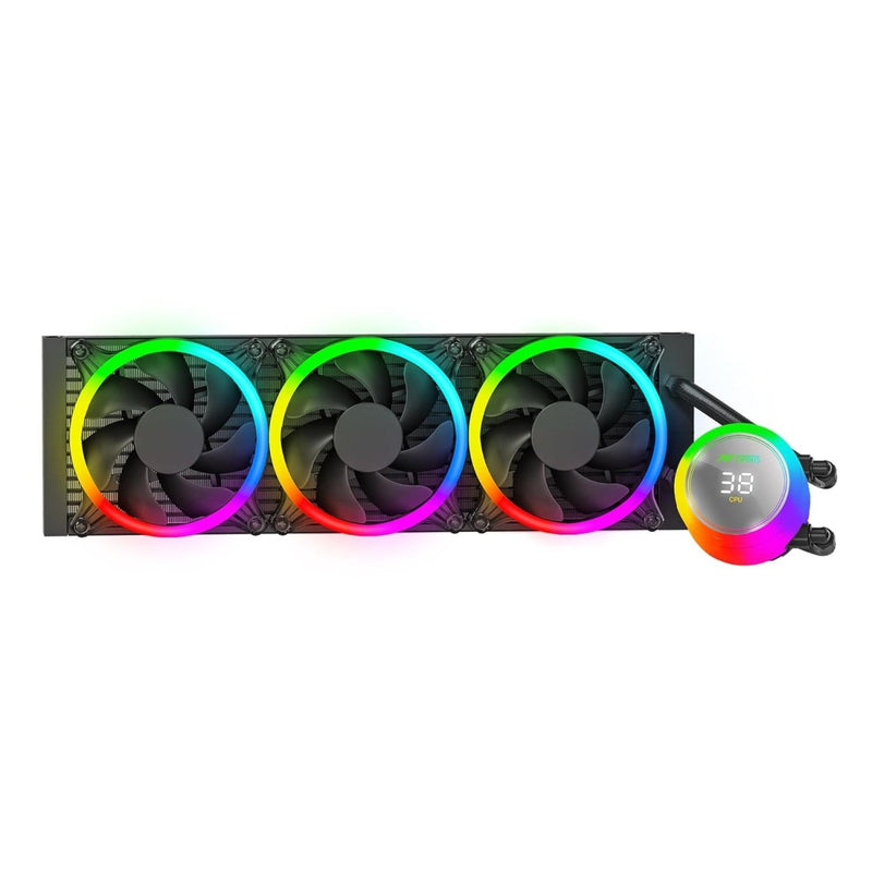 ANT ESPORTS ICE CHROMA ML360 ARGB 360MM CPU LIQUID COOLER BLACK - SWIFT PERIPHERALS1089968