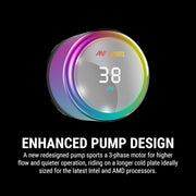 ANT ESPORTS ICE CHROMA ML360 ARGB 360MM CPU LIQUID COOLER BLACK - SWIFT PERIPHERALS1089968