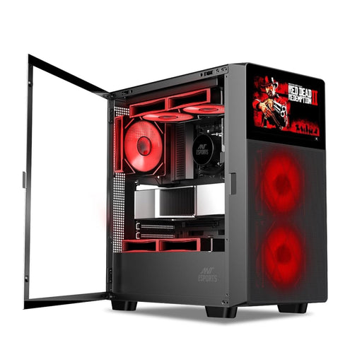 ANT ESPORTS ICE DIGITAL C3 MID TOWER GAMING CABINET - BLACK - SWIFT PERIPHERALS1090167