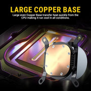 ANT ESPORTS ICE - FLOW 360 ARGB CPU LIQUID COOLER - SWIFT PERIPHERALS1089250