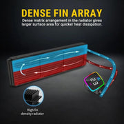 ANT ESPORTS ICE - FLOW 360 ARGB CPU LIQUID COOLER - SWIFT PERIPHERALS1089250