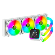 ANT ESPORTS ICE GLOW 360MM AIO LIQUID COOLER ARGB WHITE - SWIFT PERIPHERALS1088067