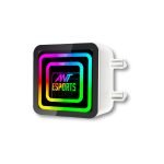 ANT ESPORTS ICE - INFINITE 240 ARGB ALL IN ONE 240MM CPU LIQUID COOLER (WHITE) - SWIFT PERIPHERALSCooler-005