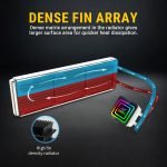 ANT ESPORTS ICE - INFINITE 360 ARGB CPU LIQUID COOLER - WHITE - SWIFT PERIPHERALSCooler-008