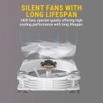 ANT ESPORTS ICE - INFINITE 360 ARGB CPU LIQUID COOLER - WHITE - SWIFT PERIPHERALSCooler-008