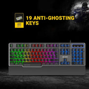 ANT ESPORTS KM540 USB KEYBOARD & MOUSE COMBO - SWIFT PERIPHERALS100961