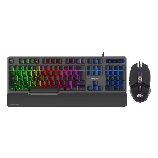 ANT ESPORTS KM540 USB KEYBOARD & MOUSE COMBO - SWIFT PERIPHERALS100961