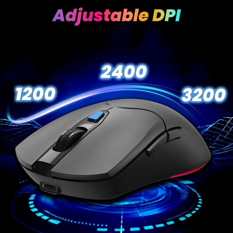ANT ESPORTS KM550 PRO WIRELESS GAMING KEYBOARD AND MOUSE COMBO (BLACK) - SWIFT PERIPHERALS1093226