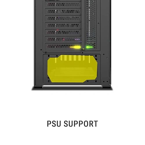 Ant Esports MeshX360 ARGB E - ATX Mid Tower Case - SWIFT PERIPHERALS1096253