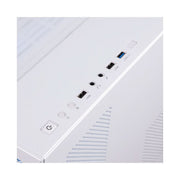ANT ESPORTS MID - TOWER E - ATX CRYSTAL ARGB CABINET WHITE - SWIFT PERIPHERALS1086492