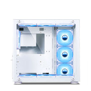 ANT ESPORTS MID - TOWER E - ATX CRYSTAL ARGB CABINET WHITE - SWIFT PERIPHERALS1086492