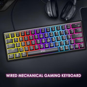 ANT ESPORTS MK1200 MINI 60% RGB MECHANICAL GAMING KEYBOARD - SWIFT PERIPHERALS103593