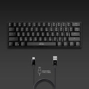 ANT ESPORTS MK1300 MINI MECHANICAL GAMING KEYBOARD (BLUE SWITCH) (R - 41183733) - SWIFT PERIPHERALSAEPP0026