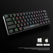 ANT ESPORTS MK1300 MINI MECHANICAL GAMING KEYBOARD (BLUE SWITCH) (R - 41183733) - SWIFT PERIPHERALSAEPP0026