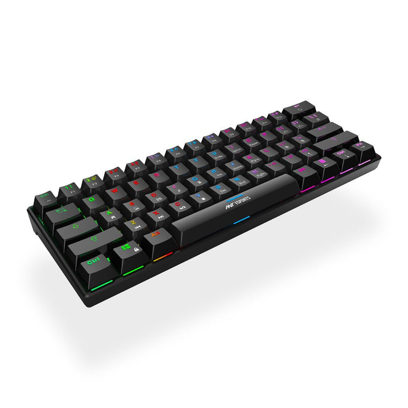 ANT ESPORTS MK1300 MINI MECHANICAL GAMING KEYBOARD (RED SWITCH) (R - 41183733) - SWIFT PERIPHERALSAEPP0025