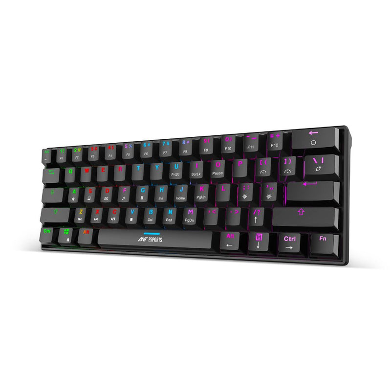 ANT ESPORTS MK1300 MINI MECHANICAL GAMING KEYBOARD (RED SWITCH) (R - 41183733) - SWIFT PERIPHERALSAEPP0025