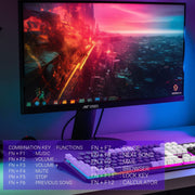 ANT ESPORTS MK1450 RGB MEMBRANE WIRED BLACKLIT GAMING KEYBOARD - BLACK (R - 41183733) - SWIFT PERIPHERALSAEPP0085