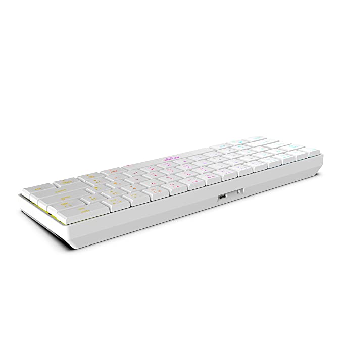 ANT ESPORTS MK1500 BT / WIRELESS RGB MEMBRANE GAMING KEYBOARD - WHITE (R - 41211141) (ETA - SD - 20220605510) - SWIFT PERIPHERALSAEPP0033