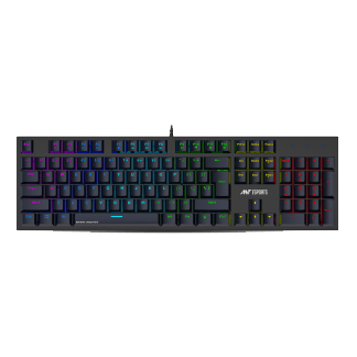 ANT ESPORTS MK3400 PRO V3 MECHANICAL GAMING KEYBOARD - BLACK (BIS.R - 41179400) - SWIFT PERIPHERALSAESP0050