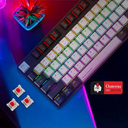 ANT ESPORTS MK4500 PRO 3IN1 WIRELESS / BT / WIRED TKL MECHANICAL BACKLIT GAMING KEYBOARD BLACK (RED SWITCH) (BIS.R - 41211141) - SWIFT PERIPHERALSAEPP0077