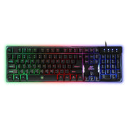 ANT ESPORTS MK700 PRO BACKLIT RAINBOW COLOR GAMING KEYBOARD - SWIFT PERIPHERALS100965
