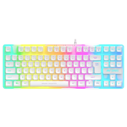 ANT ESPORTS MK700 V2 TKL BACKLIT GAMING KEYBOARD (MERCURY) - SWIFT PERIPHERALSAEPP0227