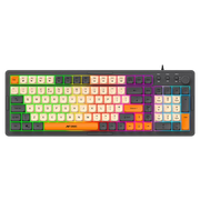 ANT ESPORTS MK800 PRO GAMING KEYBOARD (GREY, BEIGE, ORANGE) - SWIFT PERIPHERALSAEPP0232