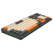 ANT ESPORTS MK800 PRO GAMING KEYBOARD (GREY, BEIGE, ORANGE) - SWIFT PERIPHERALSAEPP0232