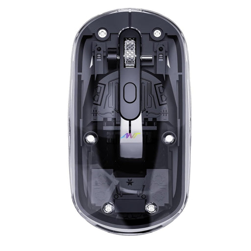 ANT ESPORTS OM140 PRO ULTRA LIGHTWEIGHT TRANSPARENT WIRELESS 2.4GZ BLUETOOTH MOUSE - SWIFT PERIPHERALSANTR0001