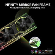ANT ESPORTS QUARTZFLOW 120MM 3 IN 1 ARGB CASE FAN KIT BLACK - SWIFT PERIPHERALS1091938
